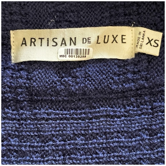 Artisan de Luxe Anthropologie Knit Ikat Long Cardigan XS - Picture 9 of 9